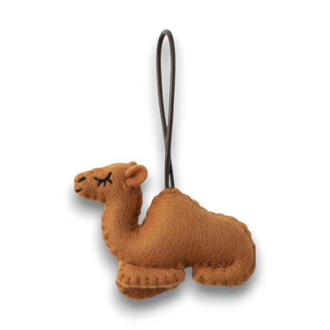 Handmade OG camel bag charm